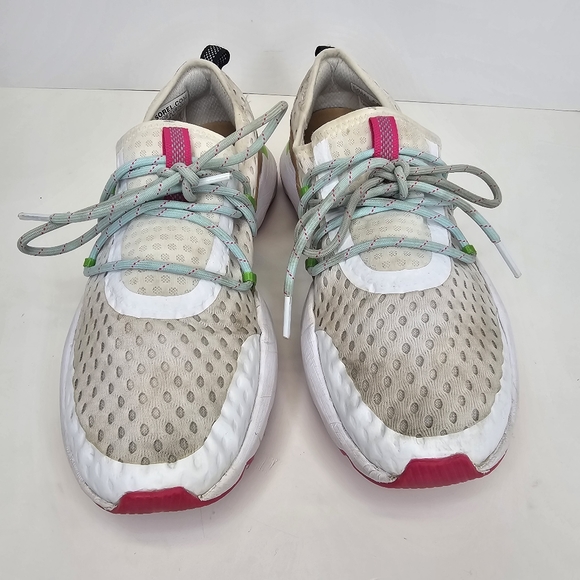 Sorel Women's Size 7 Kinetic Impact Lace Fashion Sneakers White w/Green. - Picture 5 of 15